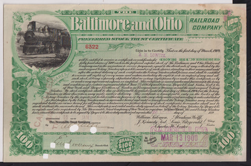 1900 baltimore ohio railroad - 1900,